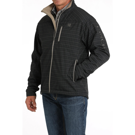 Cinch Men's Long Sleeve Bonded Jacket- Navy