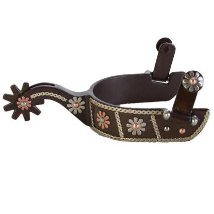 Aime Imports Daisy Twist Spur - Brown