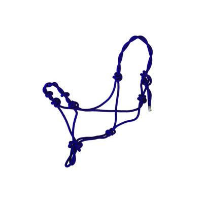 Aime Imports Twisted Rope Halter - Purple