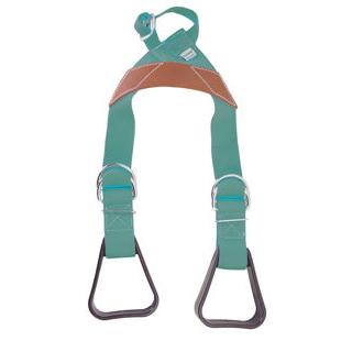 Aime Imports Kid's Saddle Buddy Stirrup - Turquoise