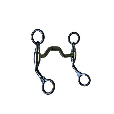 Aime Imports 5" BR Low Port Western Bit Futurity Loose Cheek