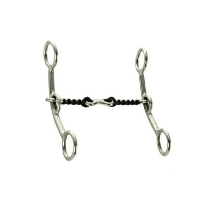Aime Imports SS Lifter Bit Twisted Dogbone 6" Cheek 5 1/4" Mouth