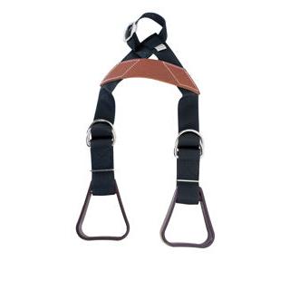 Aime Imports Kid's Saddle Buddy Stirrup - Black