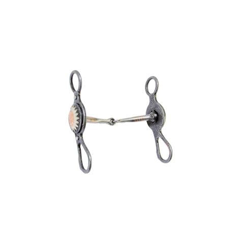 Aime Imports Sun Flower Argentine Bit Snaffle Mouth