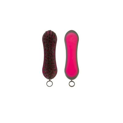 Aime Imports 5" Face Brush Soft Grey Bristle Soft Block - Rose