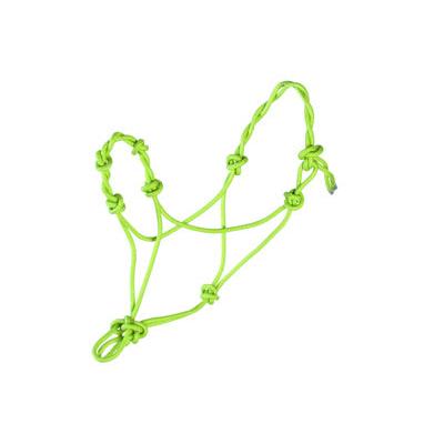 Aime Imports Twisted Rope Halter - Lime