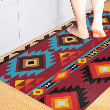 Western Varieties Non Slip Anti Fatigue Floor Mat - Thunder Spirit