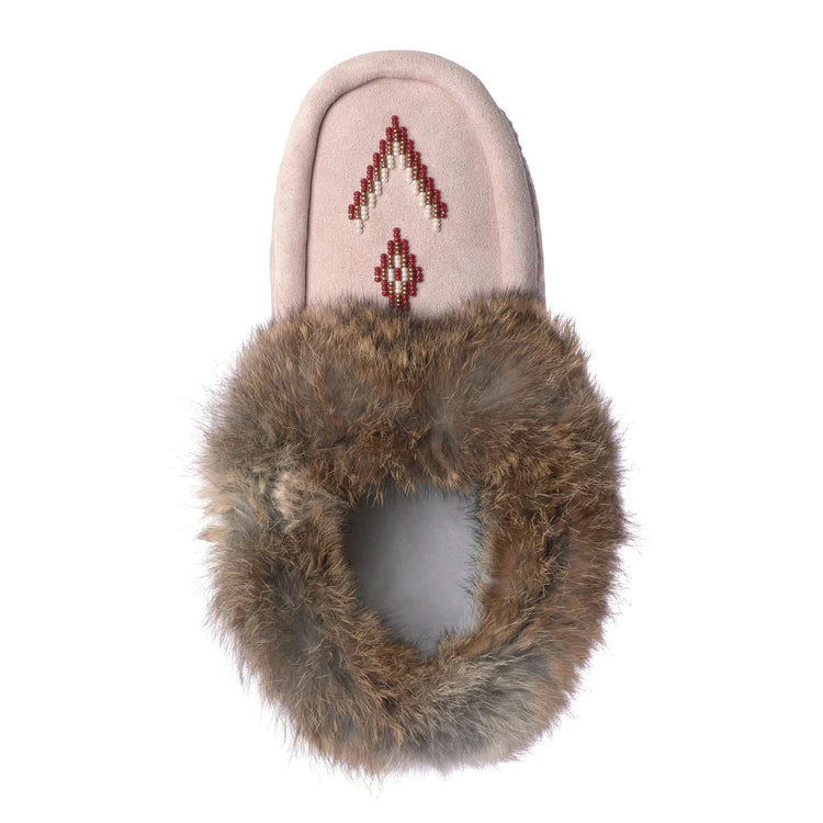 Manitobah Women's Tipi Moccasins - Pink