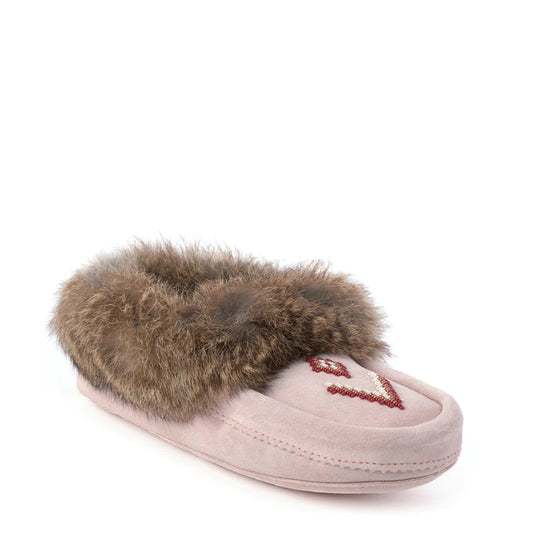 Manitobah Women's Tipi Moccasins - Pink