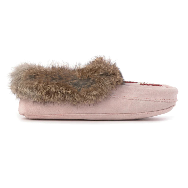 Manitobah Women's Tipi Moccasins - Pink
