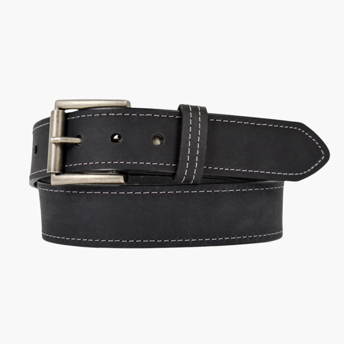 Vintage Bison Tracker Men's Belt 40mm-Black
