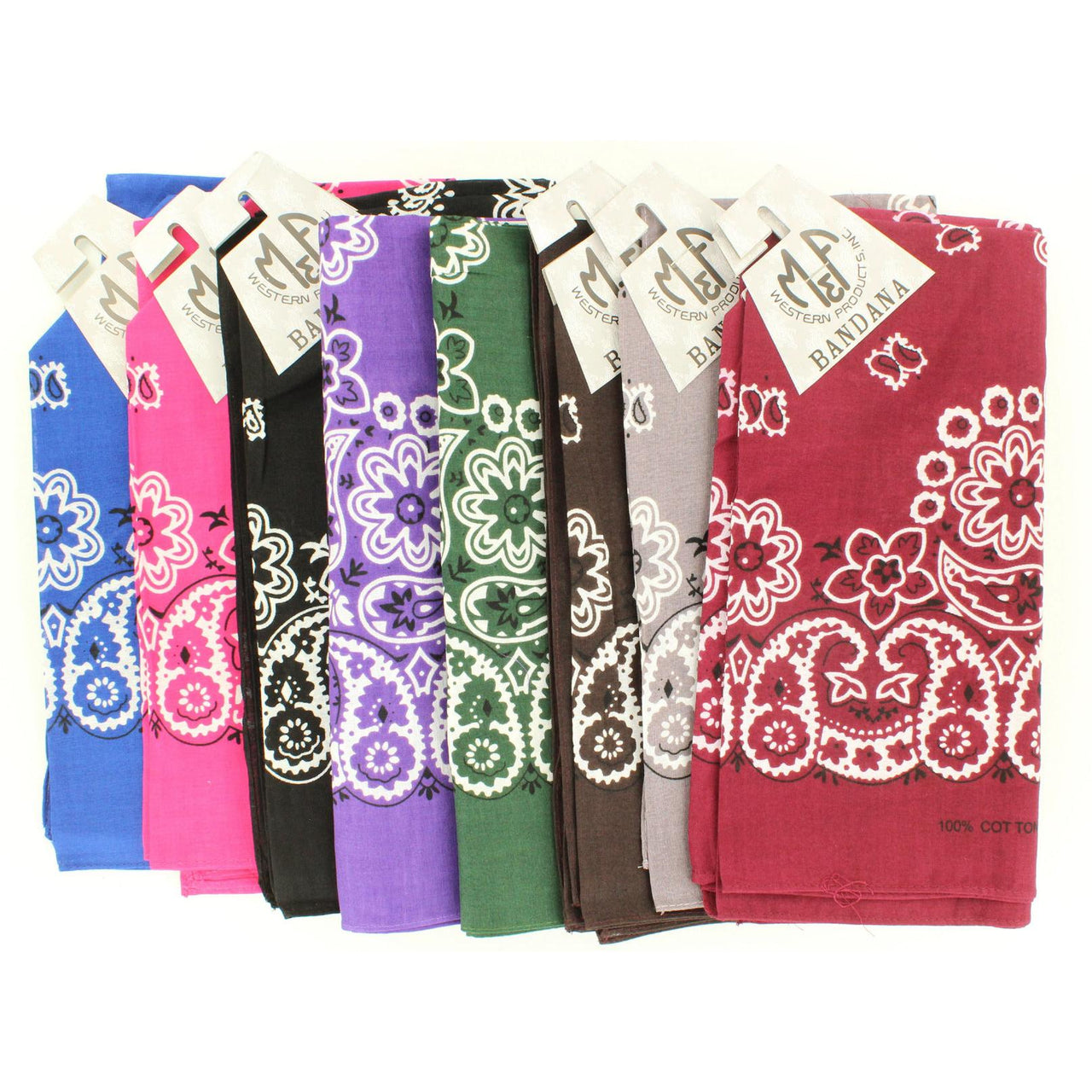 Western Bandana - Multiple Colours