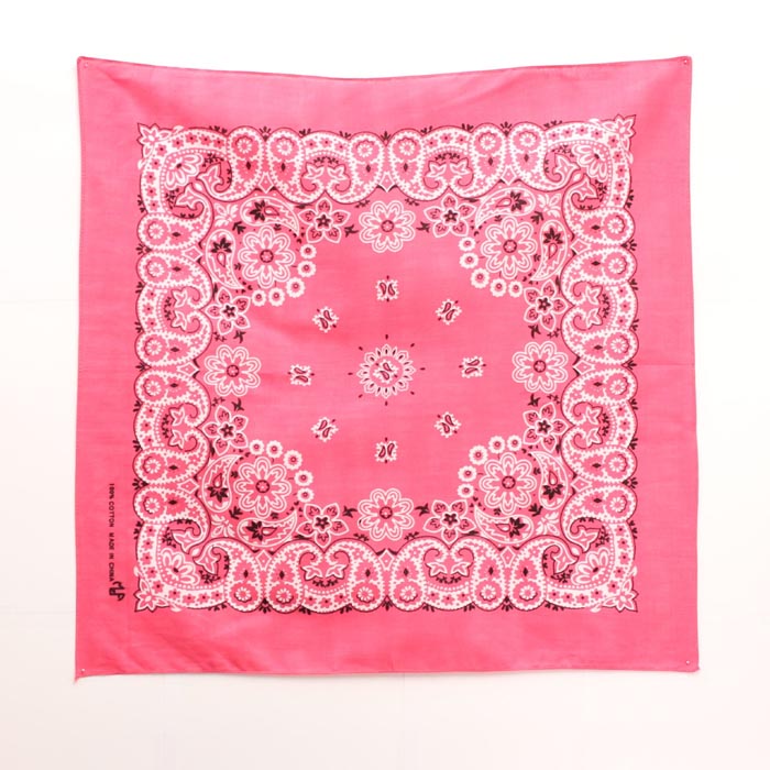 M&F Traditional 21x21 Bandana - Dark Pink
