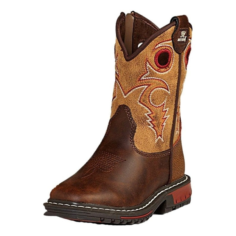 Twister Flynn Toddler Boy's Boots - Brown