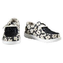 Twister Girls Daisy Casual Shoes- Black