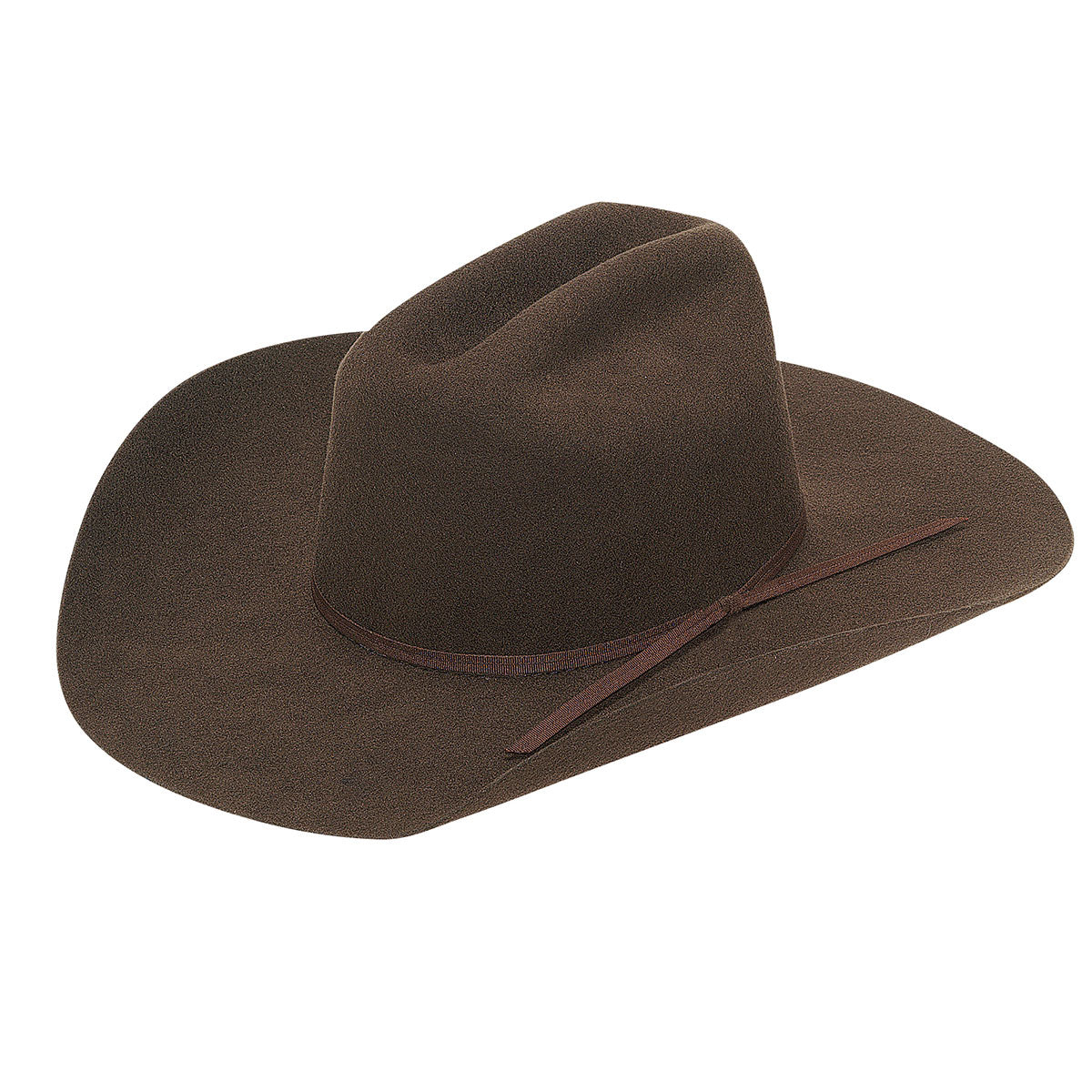Twister Junior Cowboy Wool Felt Hat - Chocolate