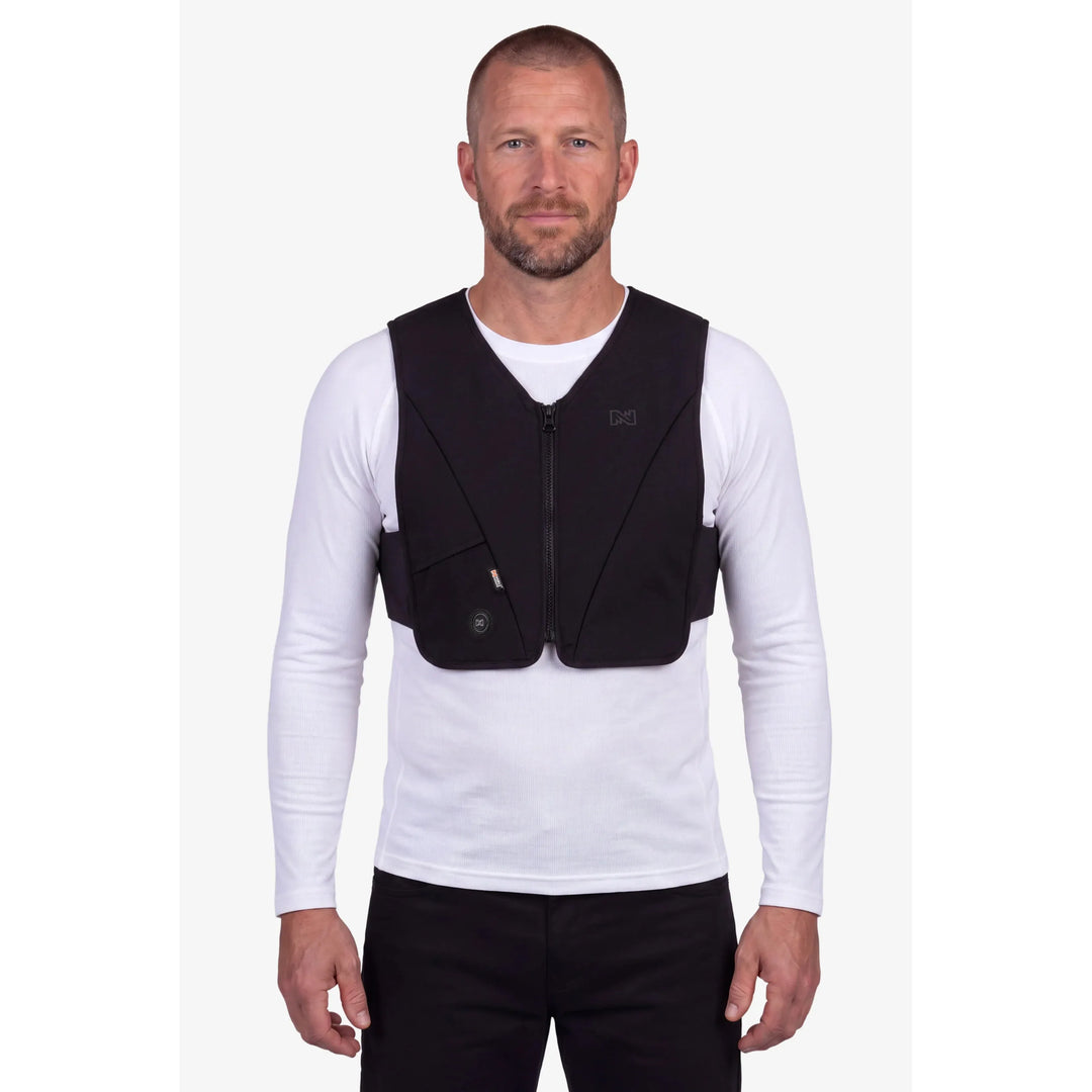 FieldSheer Unisex Smart Thawdaddy Base Layer 2.0 Heated Vest - Black