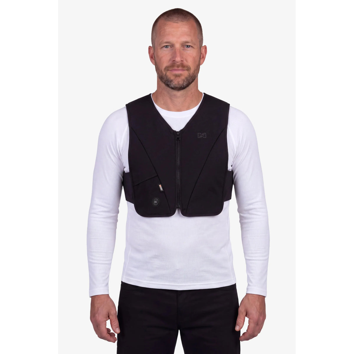 FieldSheer Unisex Smart Thawdaddy Base Layer 2.0 Heated Vest - Black
