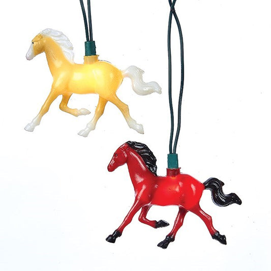 10/Line Running Horse Light Set