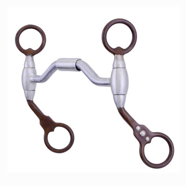 FG Antique Low Port Hinged Futurity Pony Bit