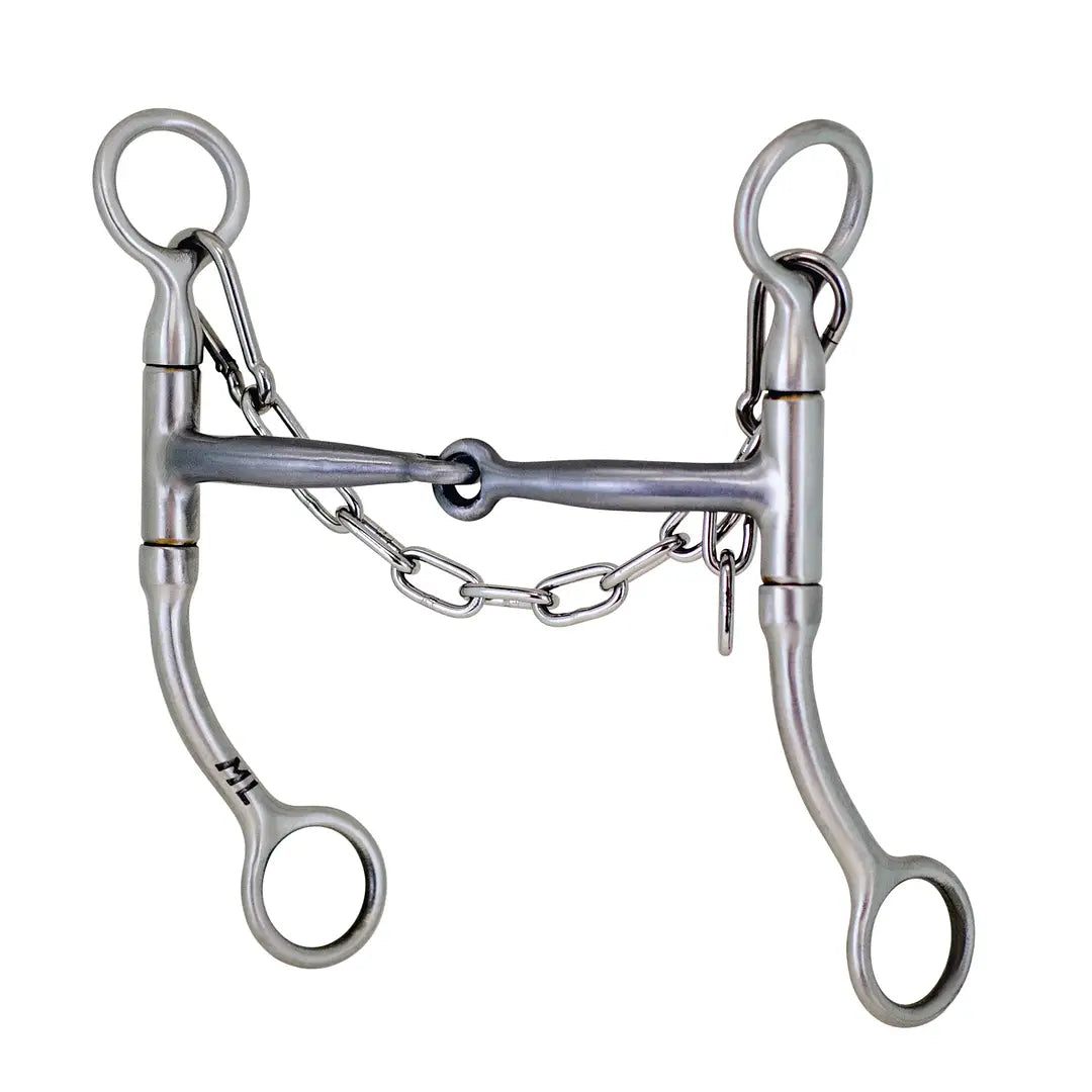 Cowboy Tack Walt Woodard Comfort Tapered 1/2" Shank Snaffle Bit