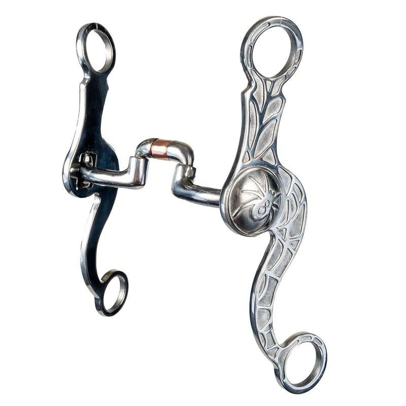 Cowboy Tack Spider Hinged Correctional Bit