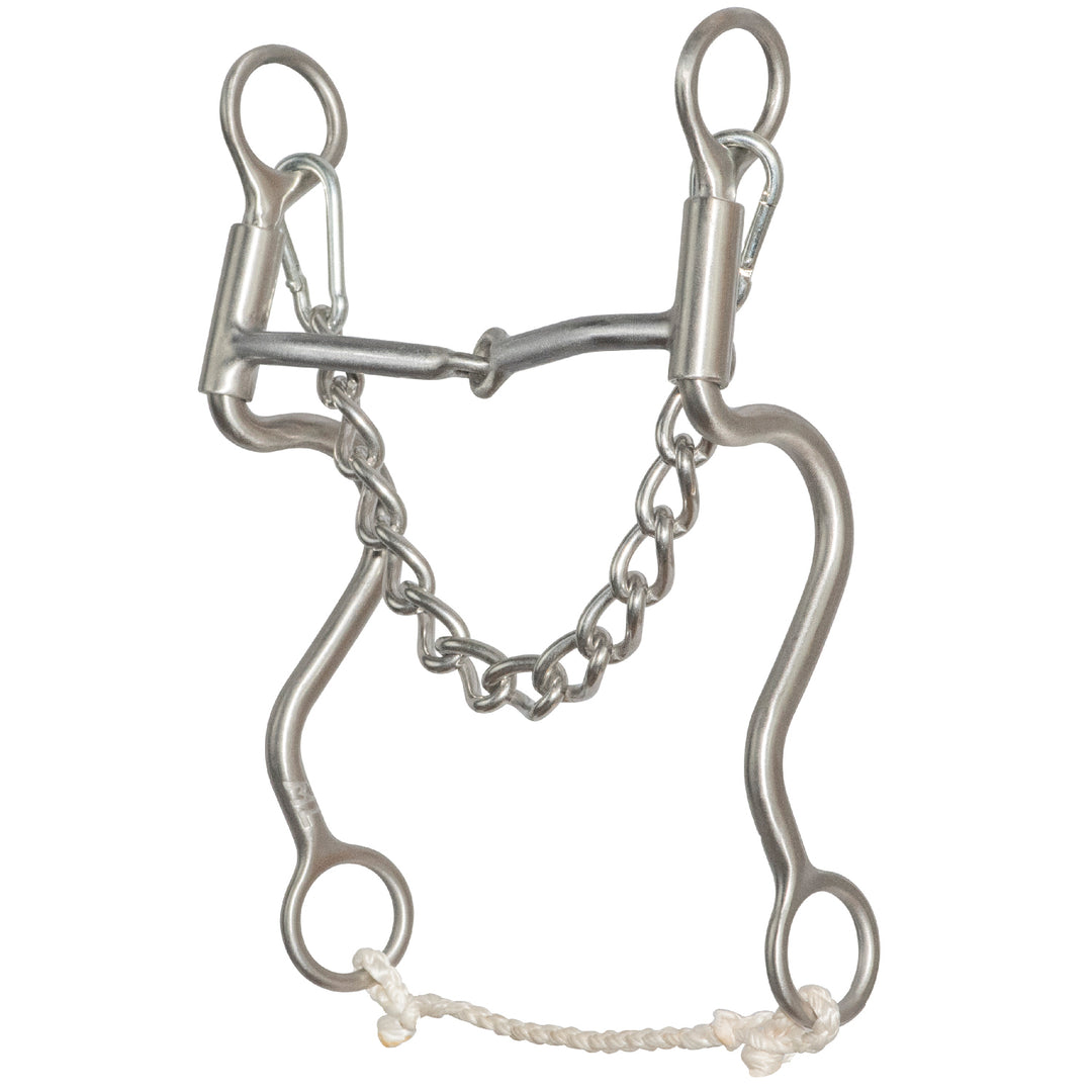 Cowboy Tack Walt Woodar Thin Shank Snaffle Bit