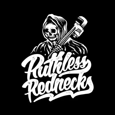 Ruthless Rednecks Wrenchin' Short Sleeve Tee Shirt - Black