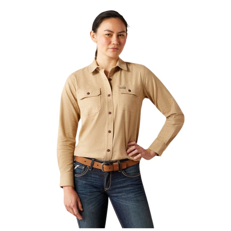 Ariat Women's Rebar DuraStretch Flannel Tunic - Multiple Colours