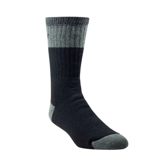 Ariat Yukon Extreme Merino Wool Work Sock-Black