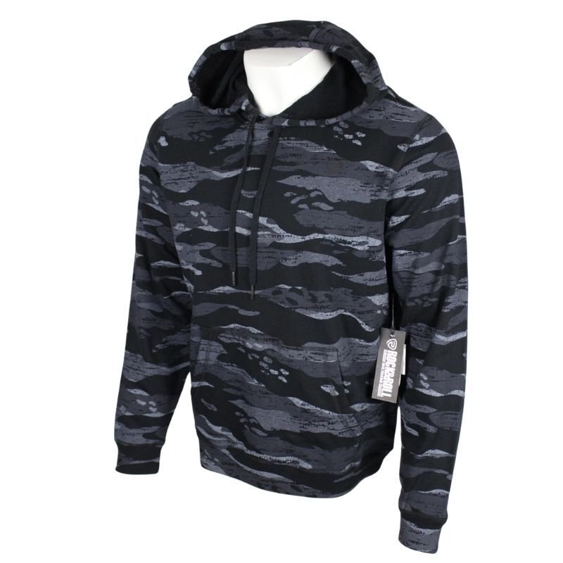 Rock & Roll Men's Printed Hoodie - Multi