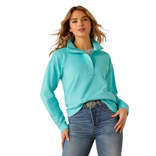 Ariat Women's Breeze 1/2 Zip Long Sleeve Sweatshirt - Assorted Colours