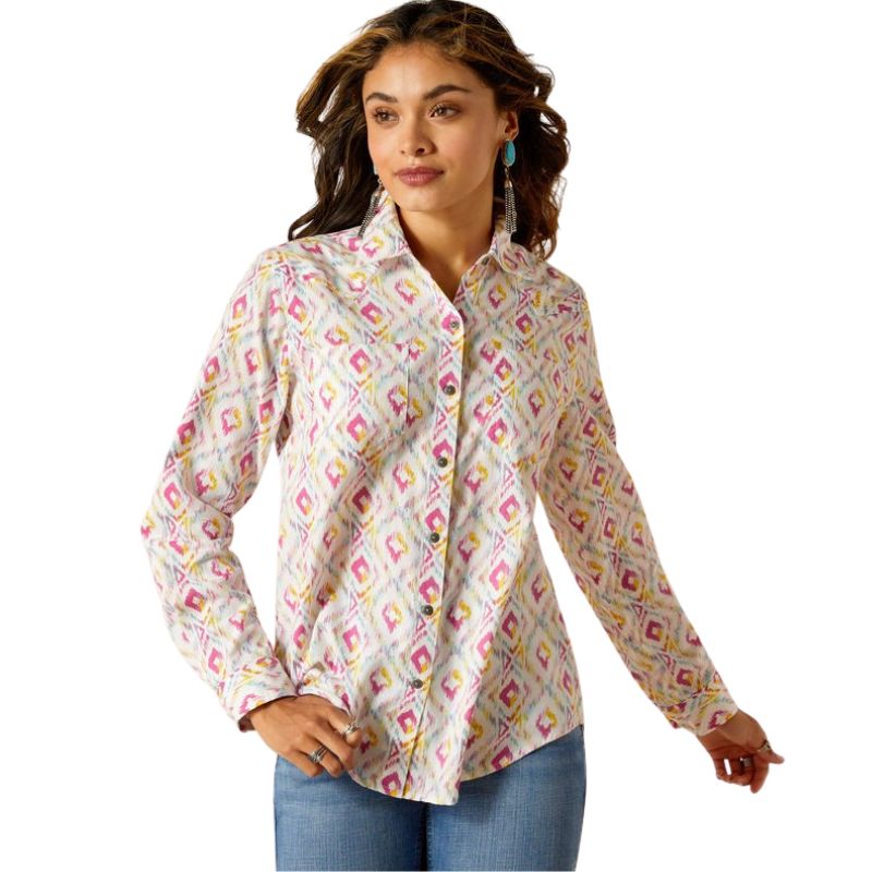 Ariat Women's Billie Jean Long Sleeve Shirt- Adina