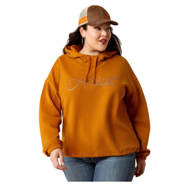 Ariat Women's Essential Hoodie- Roasted Pecan