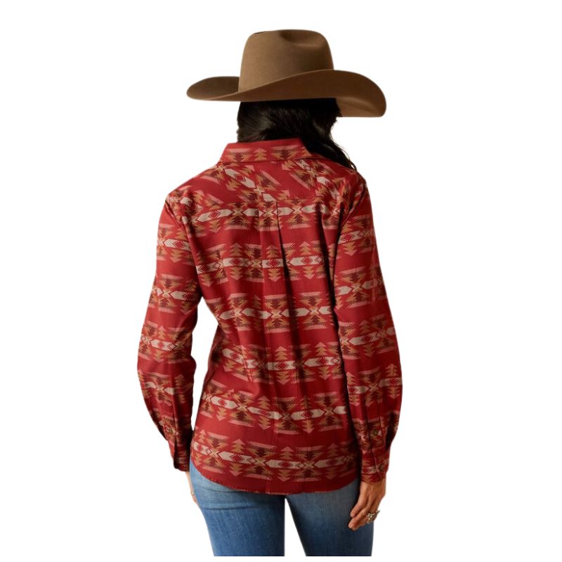 Ariat Women's Billie Jean Long Sleeve Shirt- Sadie Southwest Print