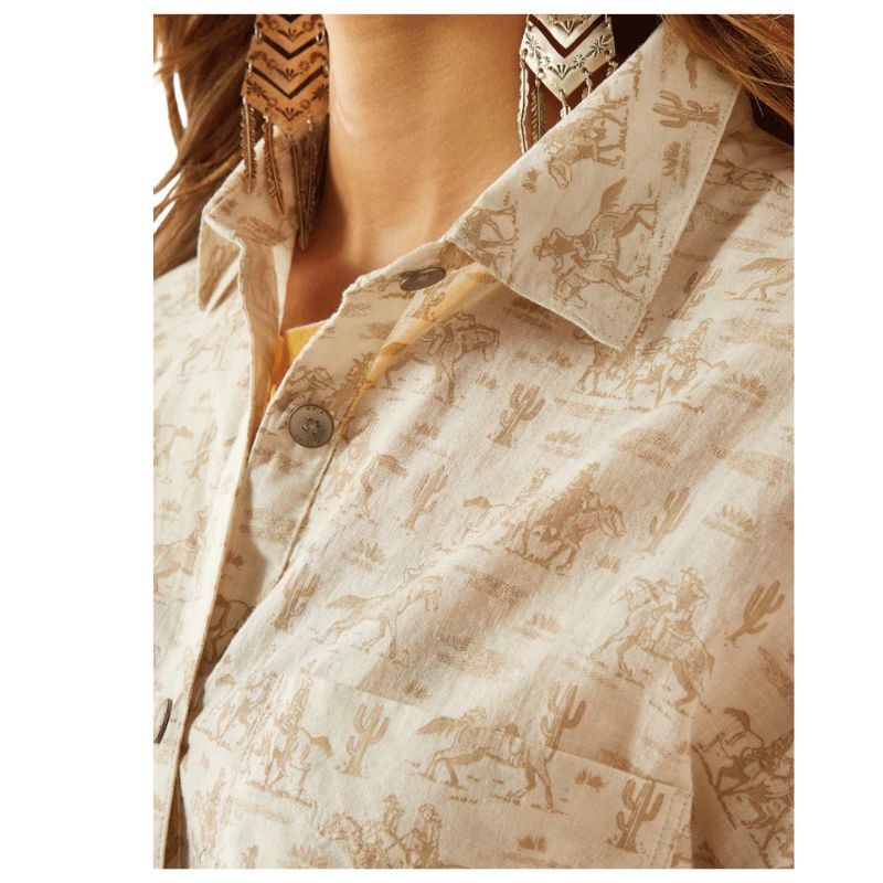 Ariat Women's Poppy Summer Overshirt Shirt - Assorted Colours