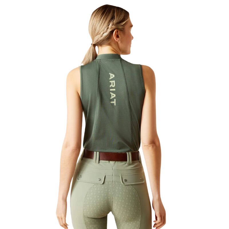 Ariat Women's Hailey Sleeveless Top - Duck Green