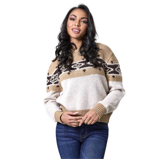 Kimes Women's Chama Crew Long Sleeve Sweater - Assorted Colours