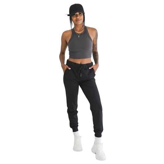 Bare Activewear Women's Downtown Jogger with Cuffed Ankle