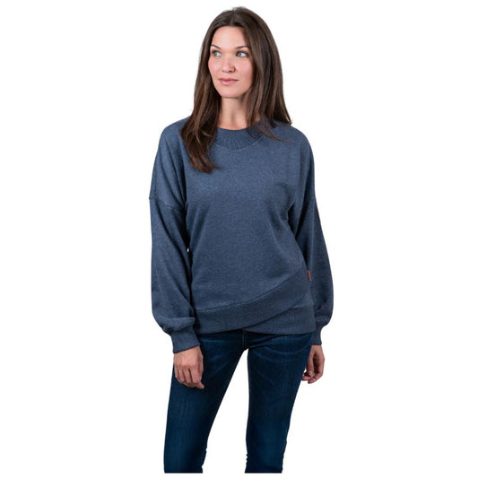Wanakome WINNIE Tulip Sweatshirt-Oxford Blue