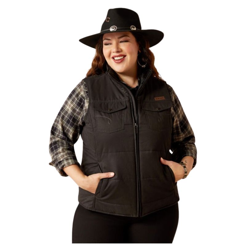 Ariat Women's CC Grizzly Quilted Vest - Assorted Colours