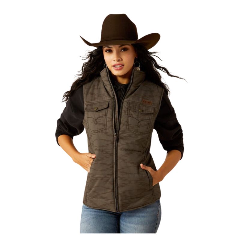 Ariat Women's CC Grizzly Quilted Vest - Assorted Colours