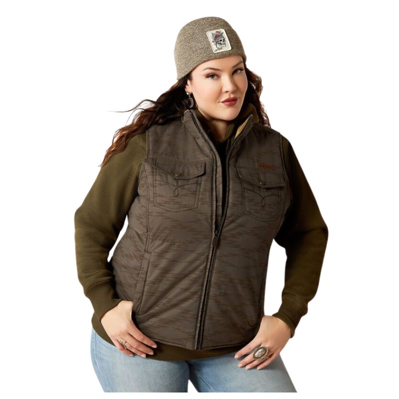 Ariat Women's CC Grizzly Quilted Vest - Assorted Colours