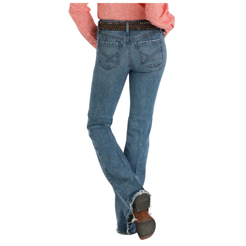 Cinch Women's Slim Fit Lynden Jeans- Light Stone