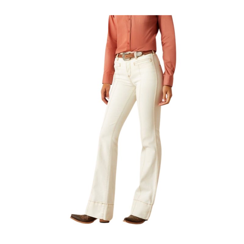 Ariat Women's Larissa Slim Jean - Ecru