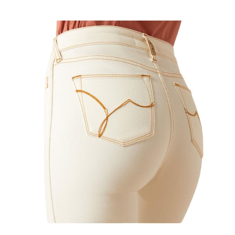 Ariat Women's Larissa Slim Jean - Ecru