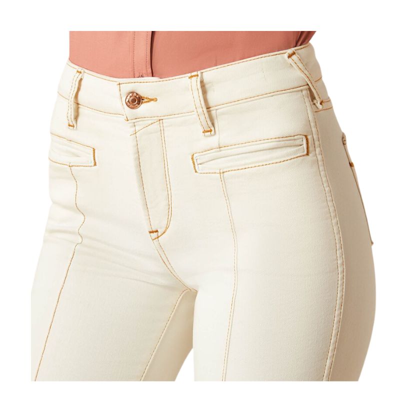 Ariat Women's Larissa Slim Jean - Ecru