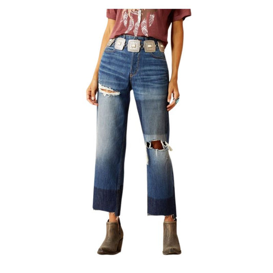Ariat Women's JR Jazmine Straight Jean - Haiti
