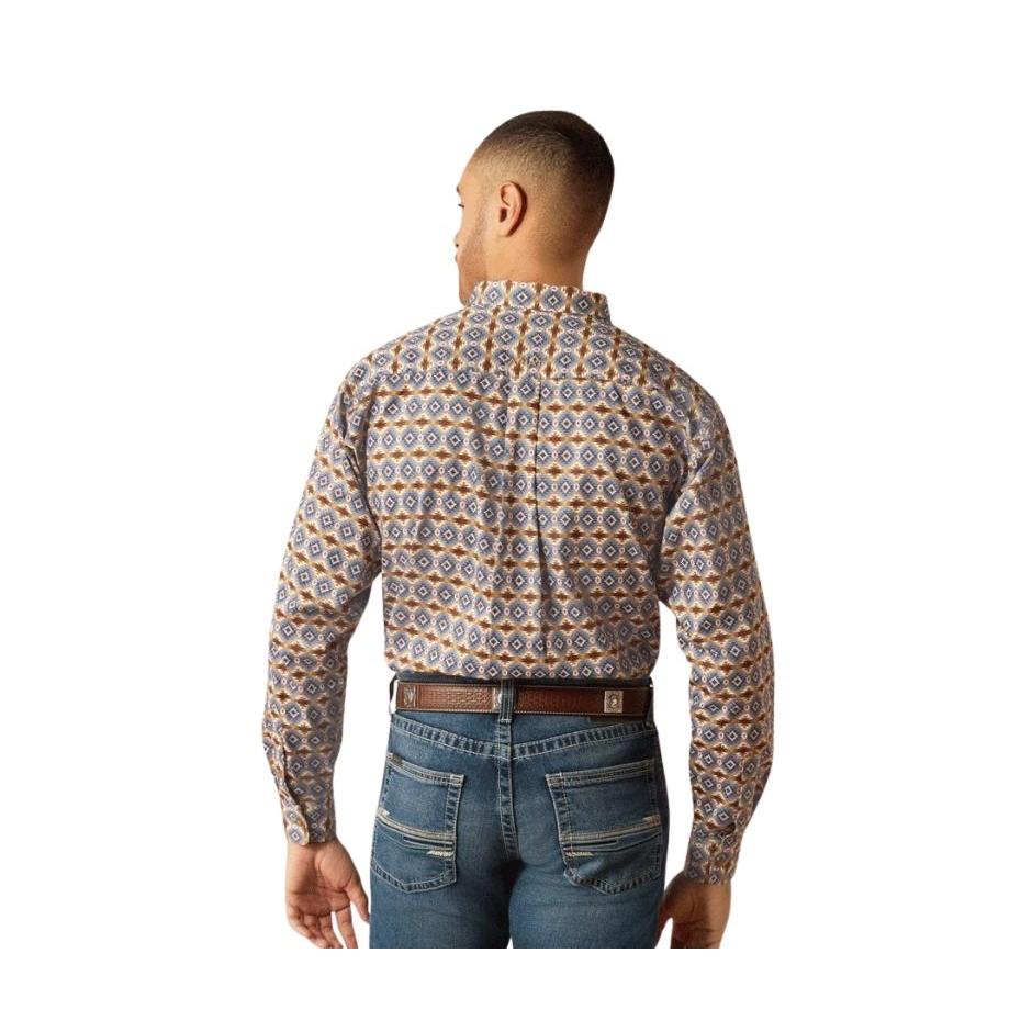 Ariat Men's Tennessee Classic Fit Long Sleeve Shirt - Blue