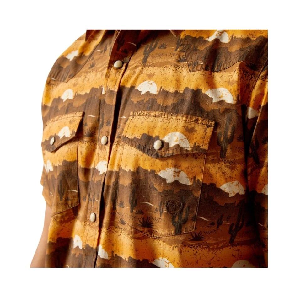 Ariat Men's Short Sleeve Heath Retro Fit Shirt